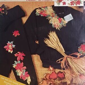 Vintage - Daisy Kingdom No-Sew Fabric Applique #13501 Autumn Splendor
